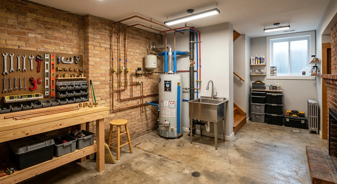 Residential plumbing repair project in the east metro, MN