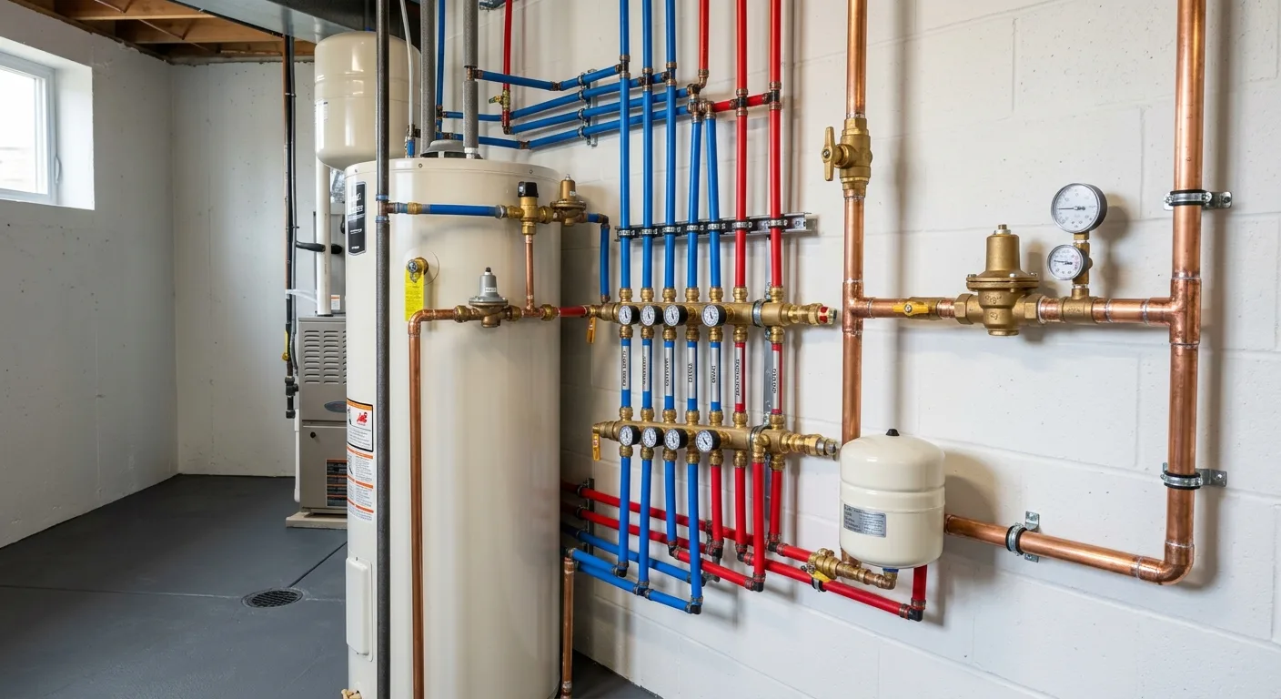 Residential plumbing repair project in the east metro, MN
