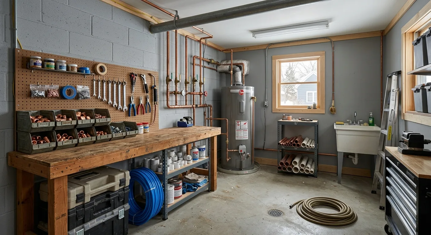 Residential plumbing repair project in the east metro, MN