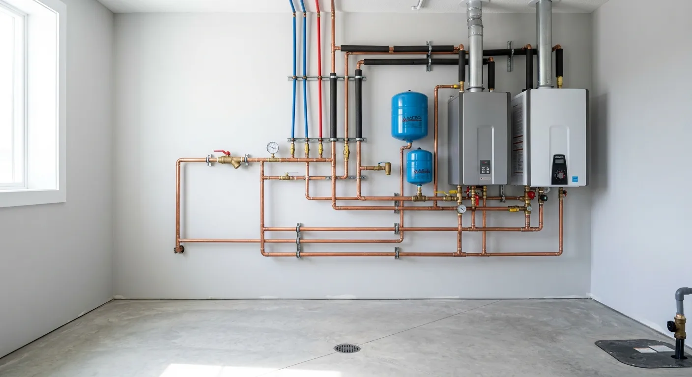 Residential plumbing repair project in the east metro, MN