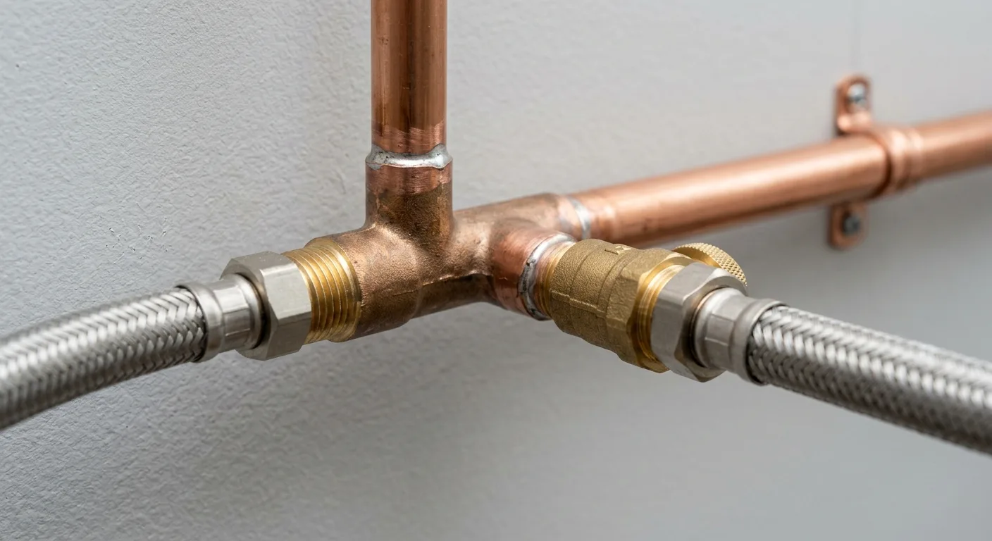 Residential plumbing repair project in the east metro, MN