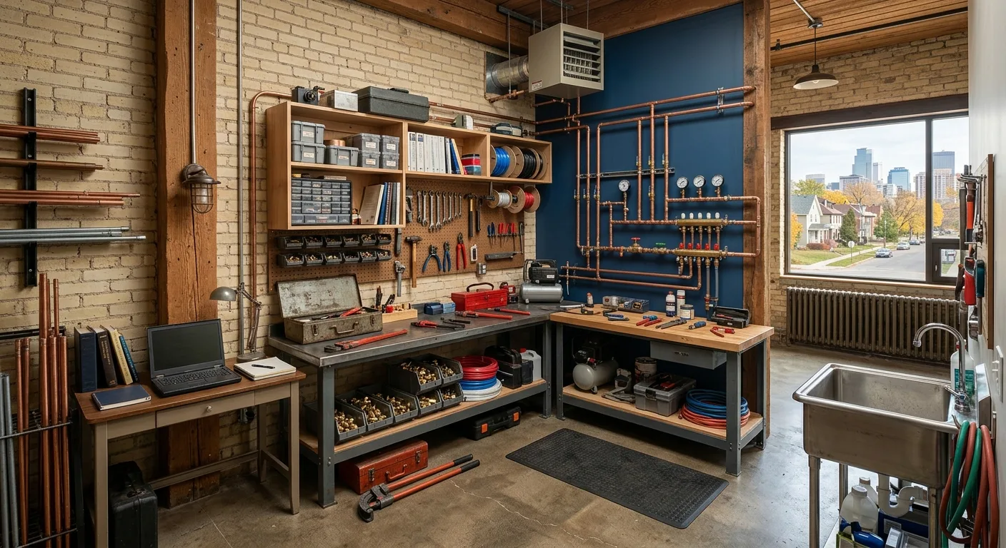 Residential plumbing repair project in the east metro, MN