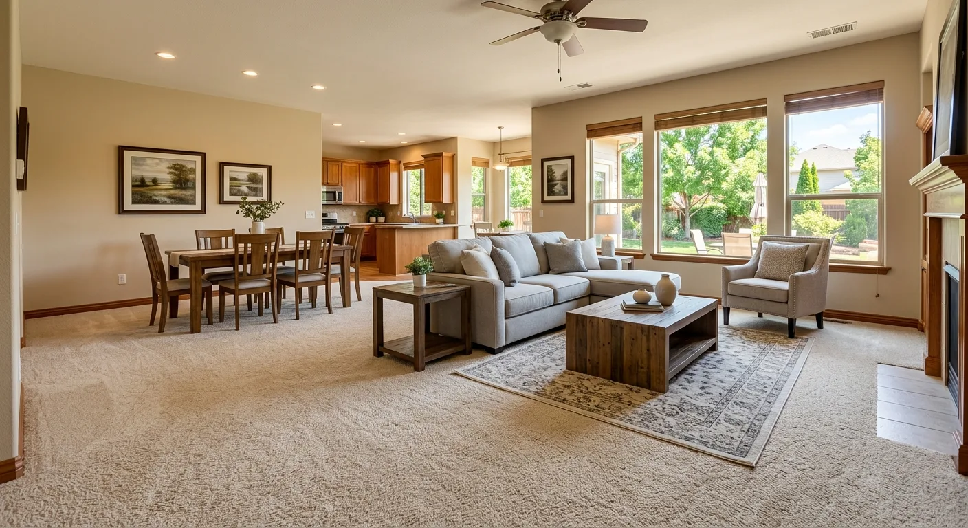 general carpet cleaning work, project example in El Lago, TX