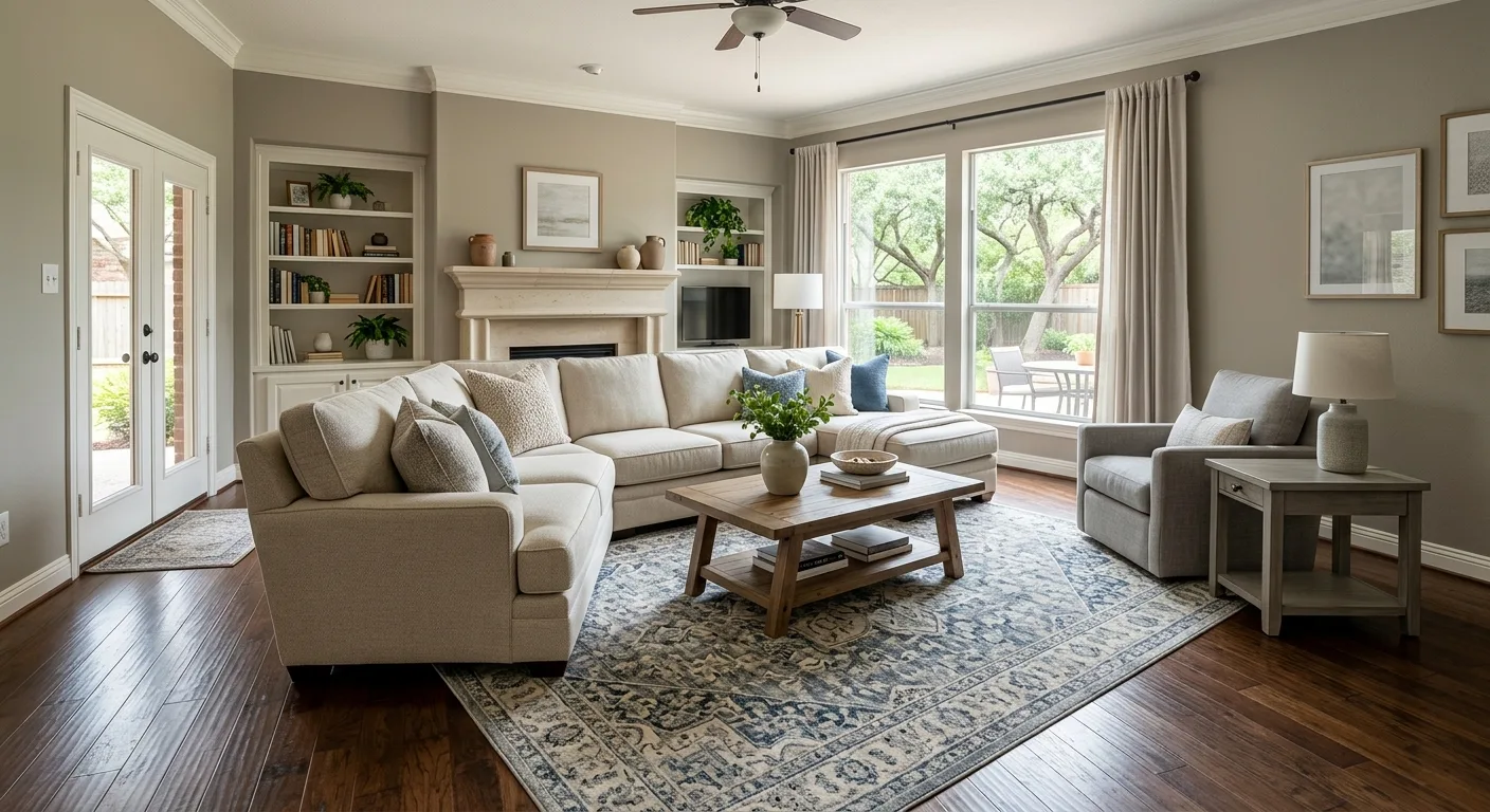 upholstery cleaning work, project example in Missouri City, TX