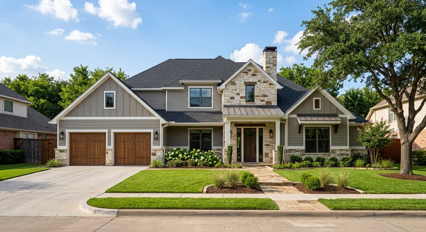 home renovations work — project example in Allen, TX