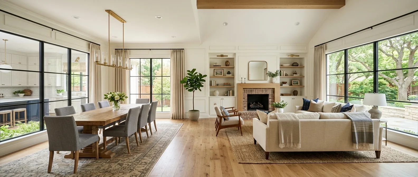 home renovations work — project example in Allen, TX
