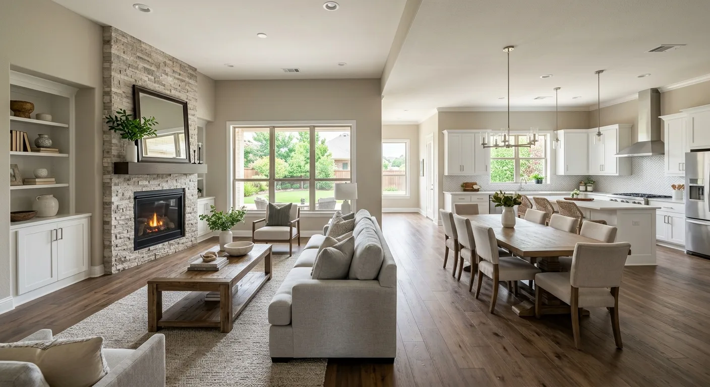 home renovations work — project example in Allen, TX