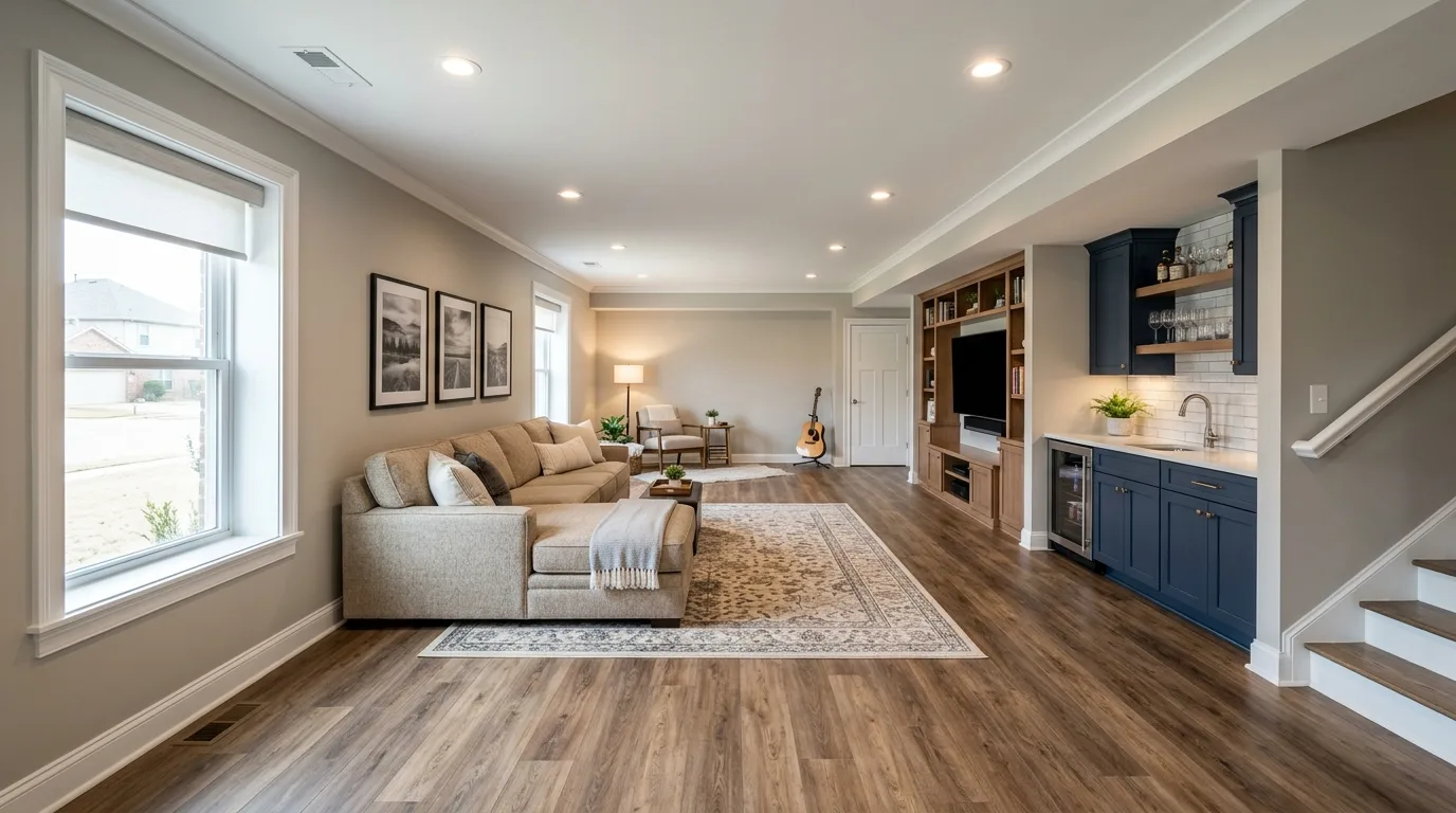 basement remodeling work — professional service in Mesquite, TX