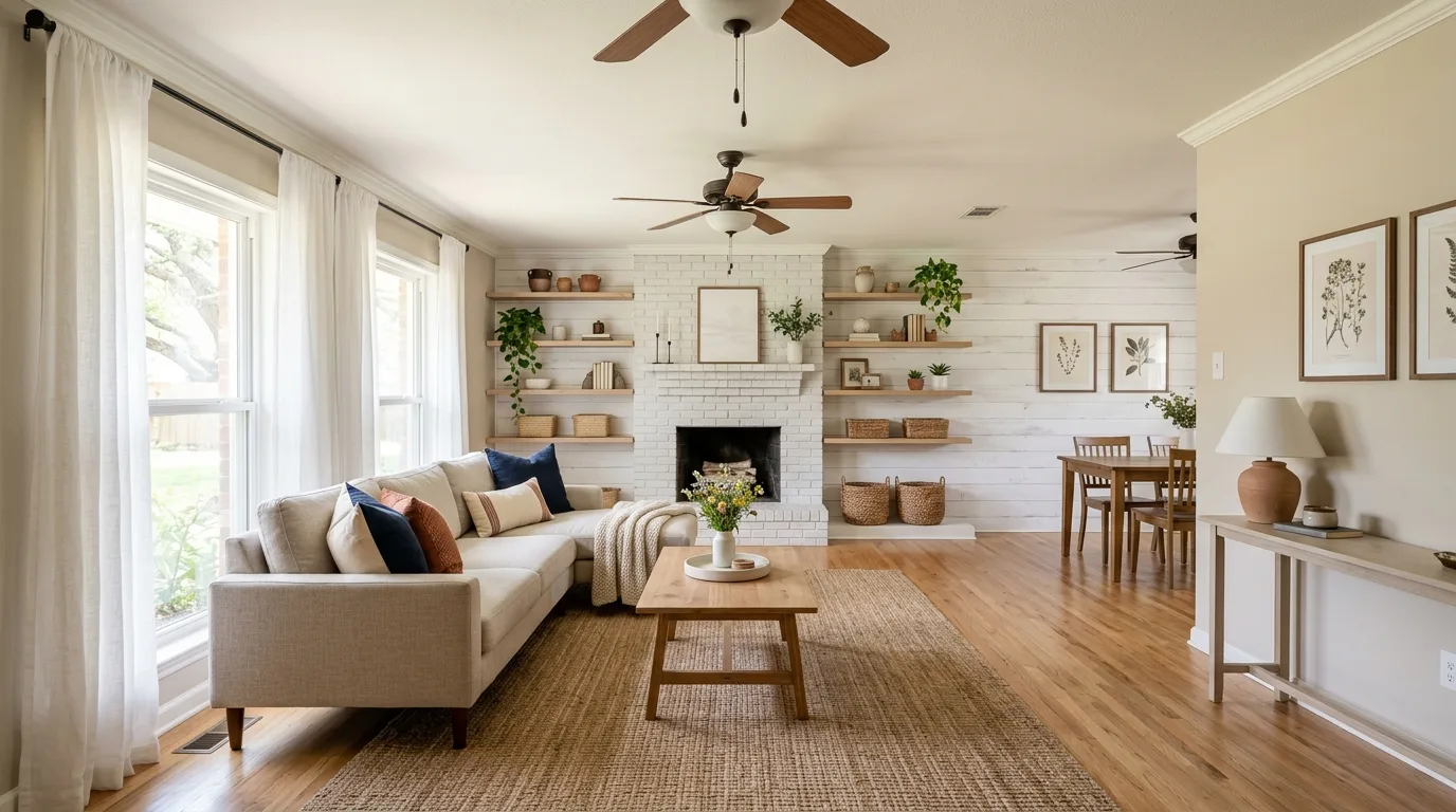 diy renovation work — project example in Mesquite, TX