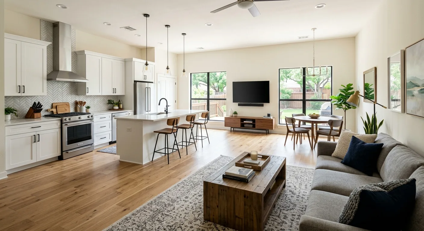 home renovations work — project example in Garland, TX