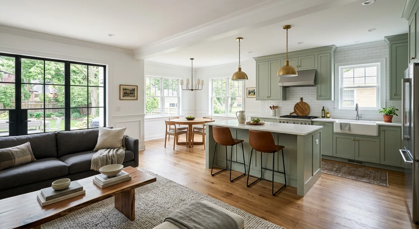 home renovations work — project example in Highland Park, IL