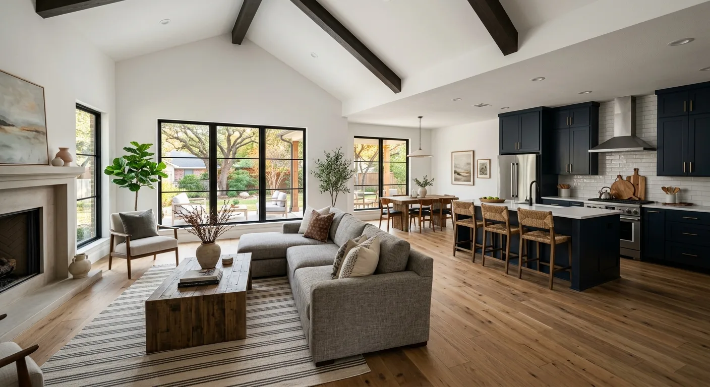 home renovations work — project example in Hutchins, TX