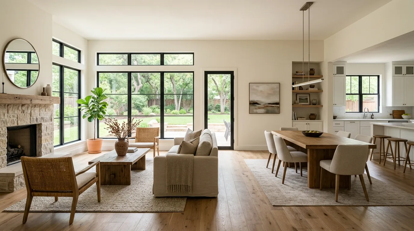 home renovations work — project example in Hutchins, TX