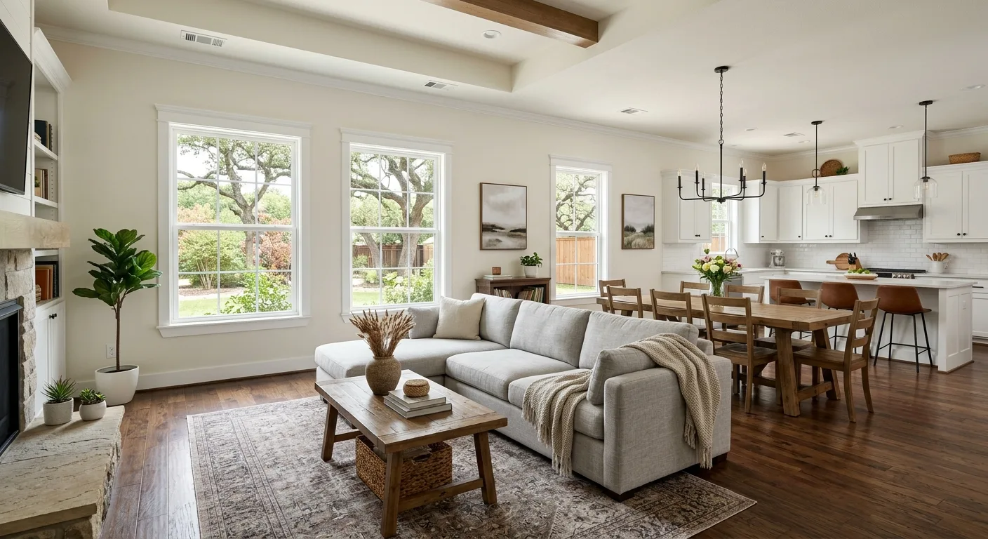home renovations work — project example in Lancaster, TX