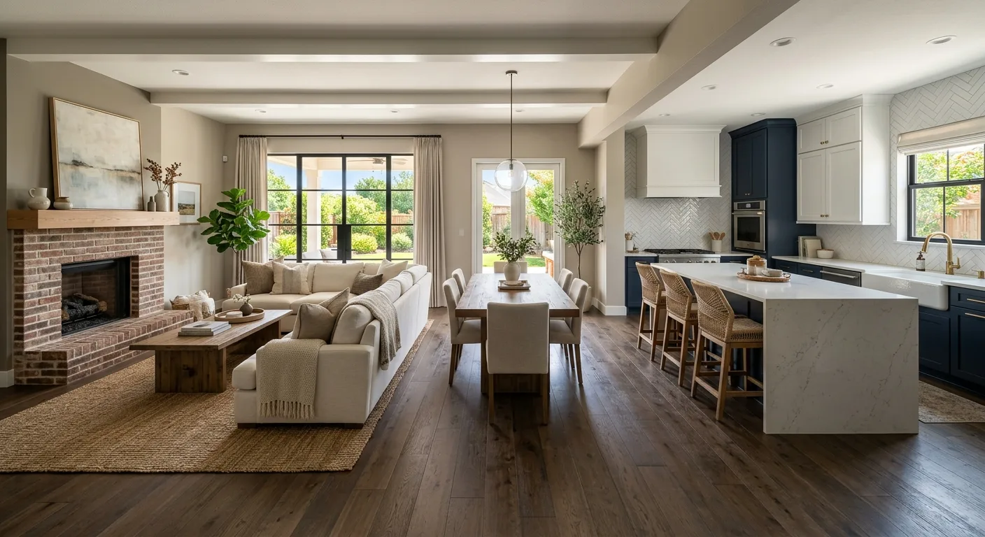 home renovations work — project example in Lavon, TX