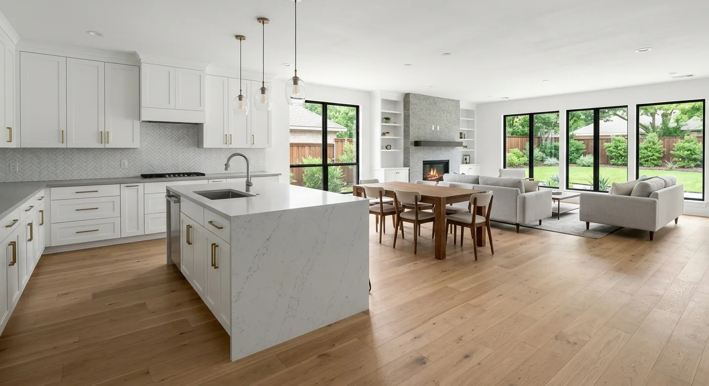 home renovations work — project example in Mesquite, TX