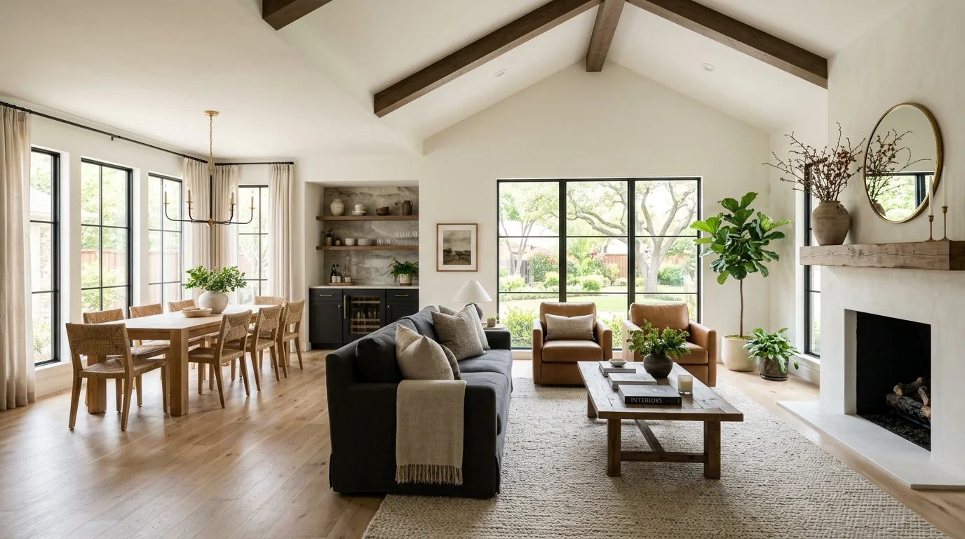 home renovations work — project example in Plano, TX