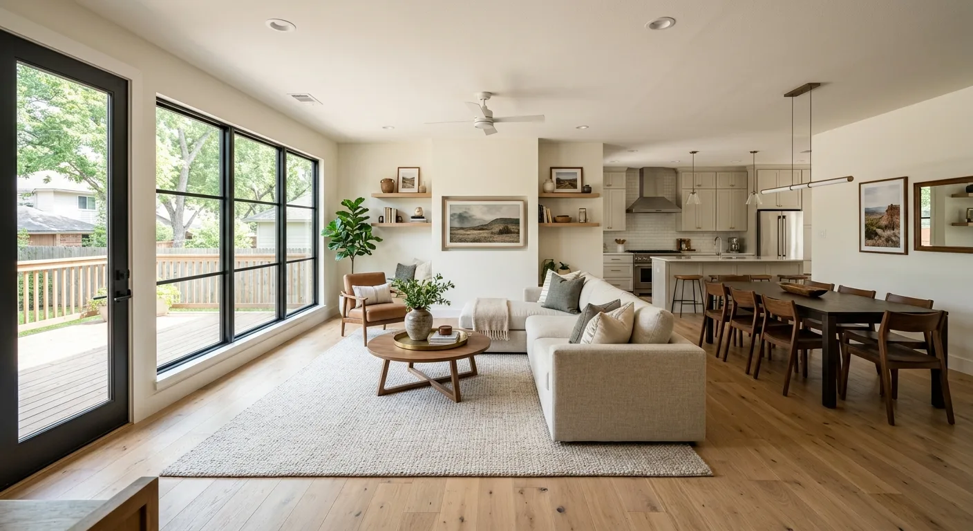 home renovations work — project example in Richardson, TX