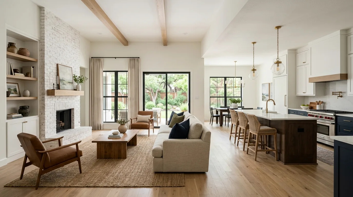 home renovations work — project example in Richardson, TX