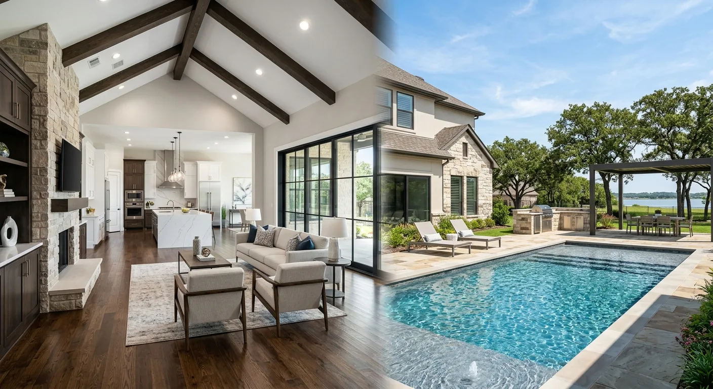 home renovations work — project example in Rockwall, TX
