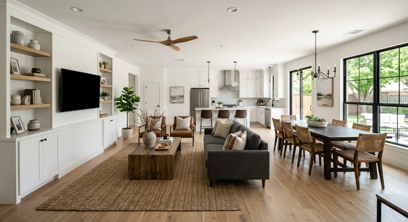 home renovations work — project example in Rowlett, TX