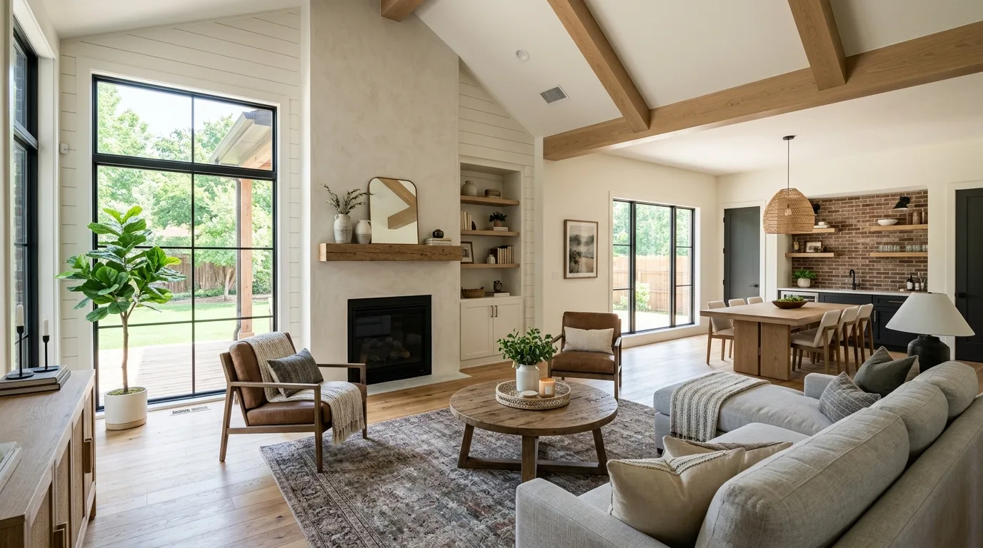 home renovations work — project example in Sachse, TX