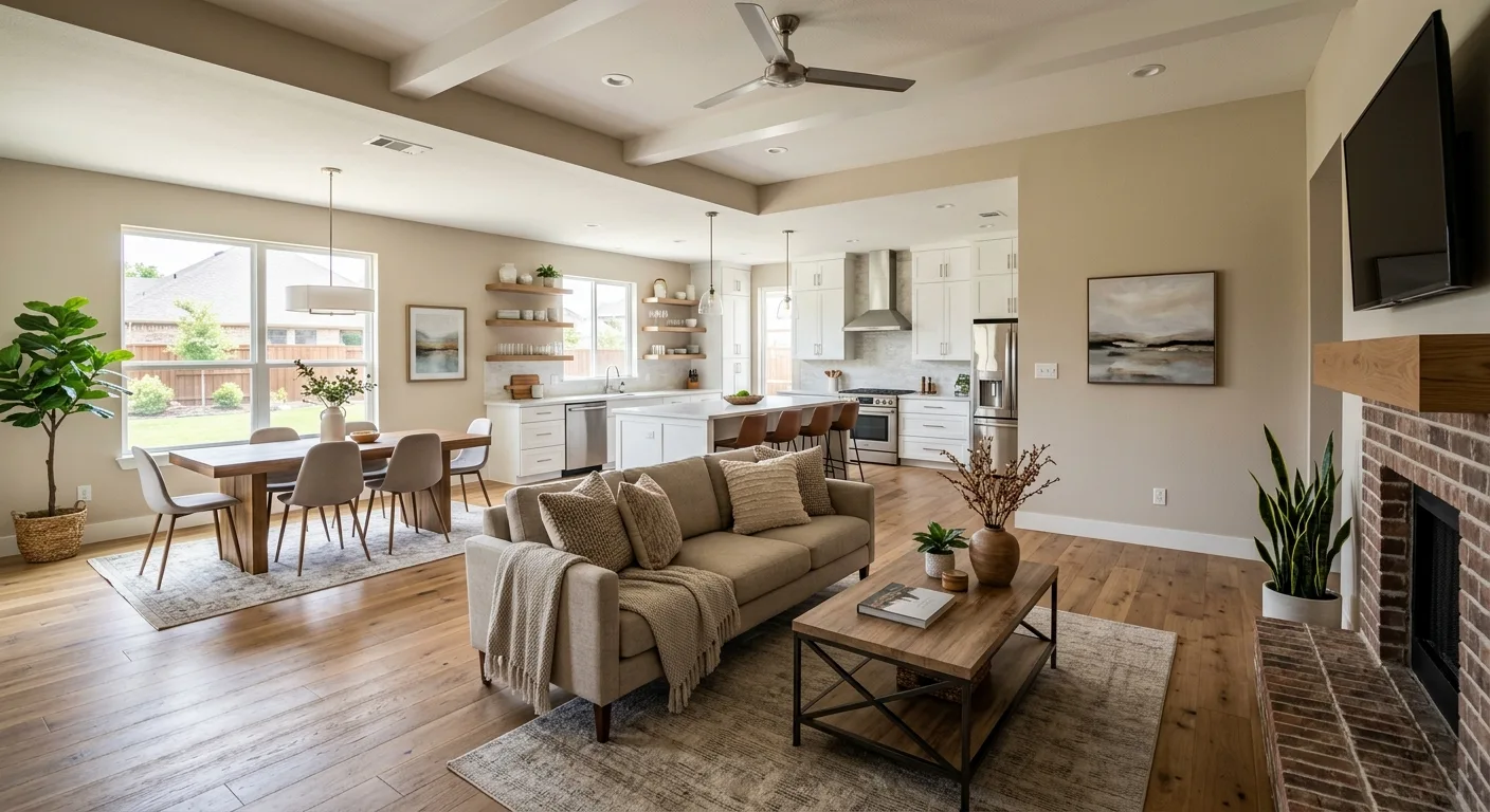 home renovations work — project example in Sachse, TX