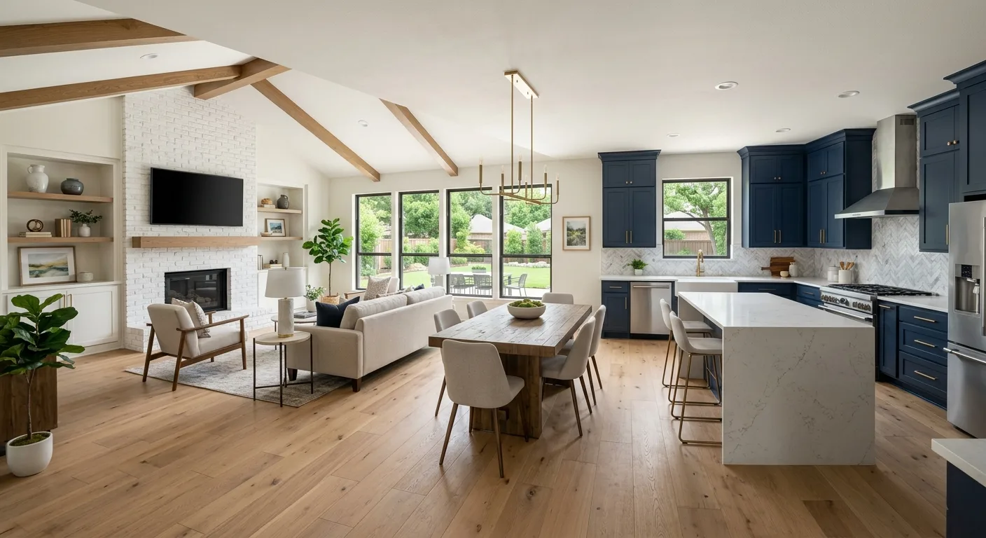 home renovations work — project example in Seagoville, TX