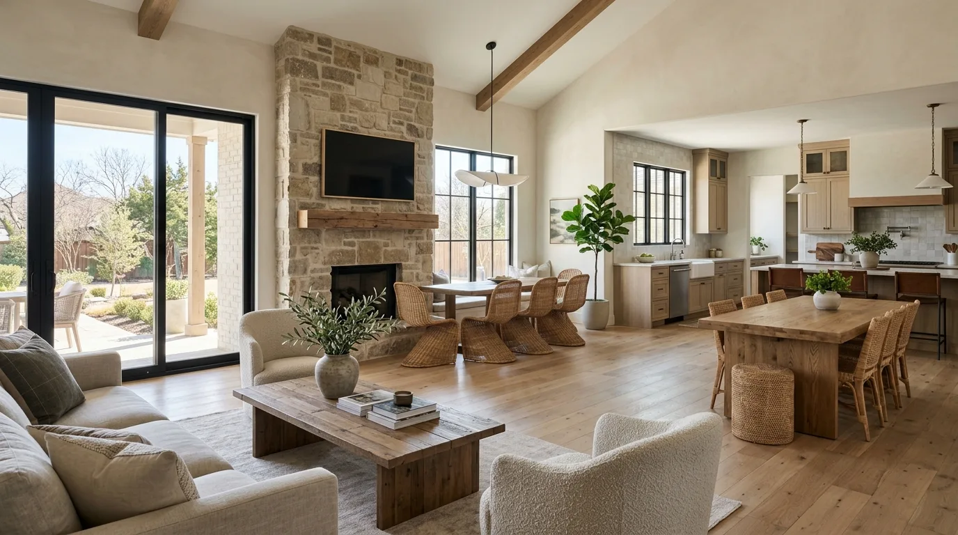 home renovations work — project example in Wylie, TX