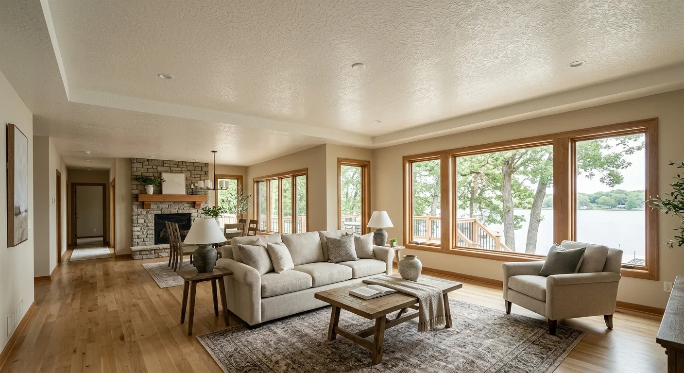 knockdown ceilings work — professional service in Lake Prior, MN
