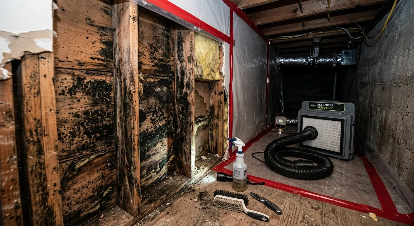 Carlton Hills Mold Removal: Found, Contained, Gone for Good