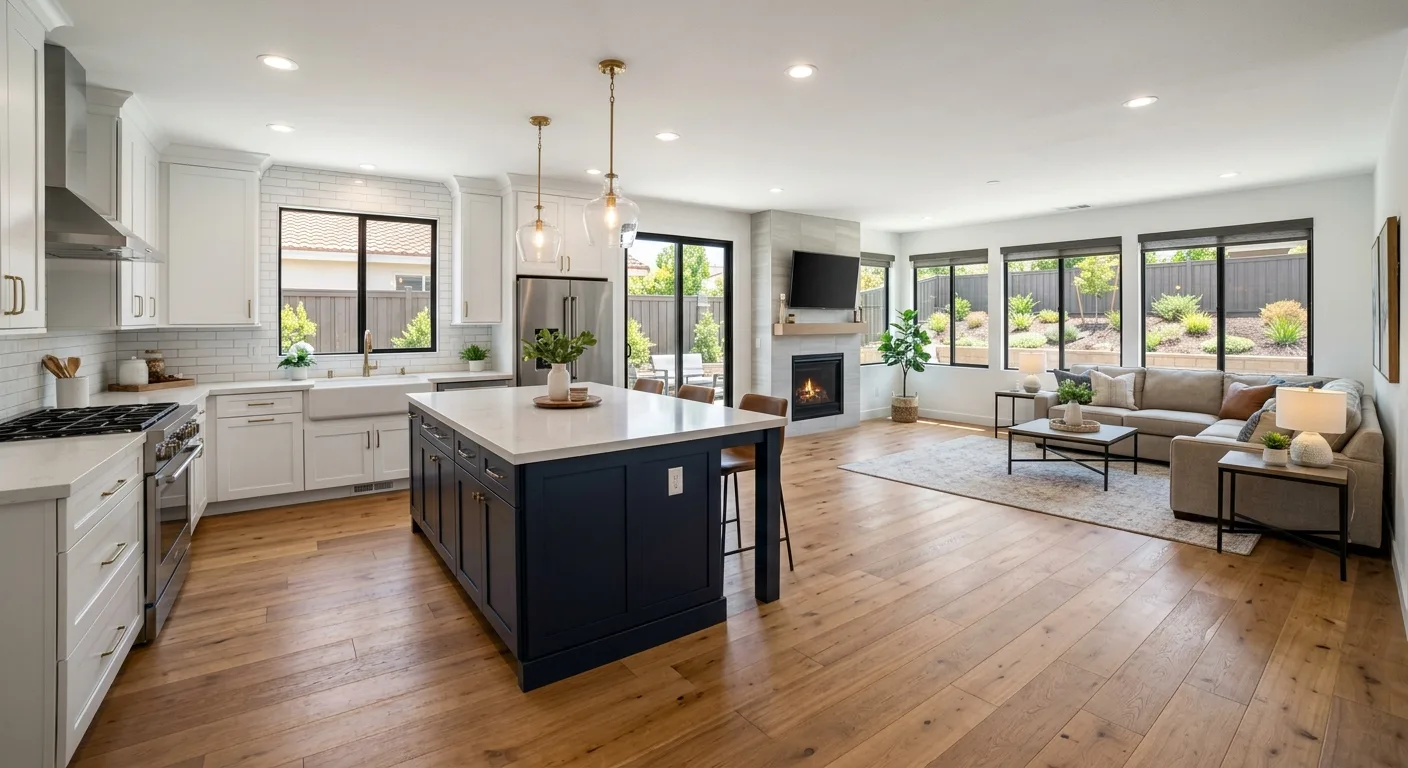 home renovations work — project example in El Cajon, CA