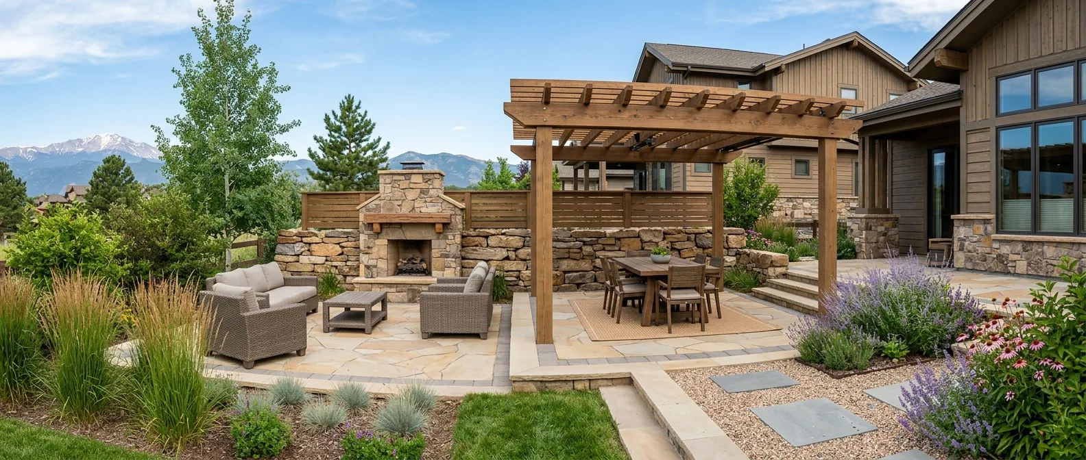landscaper work — project example in Denver, CO