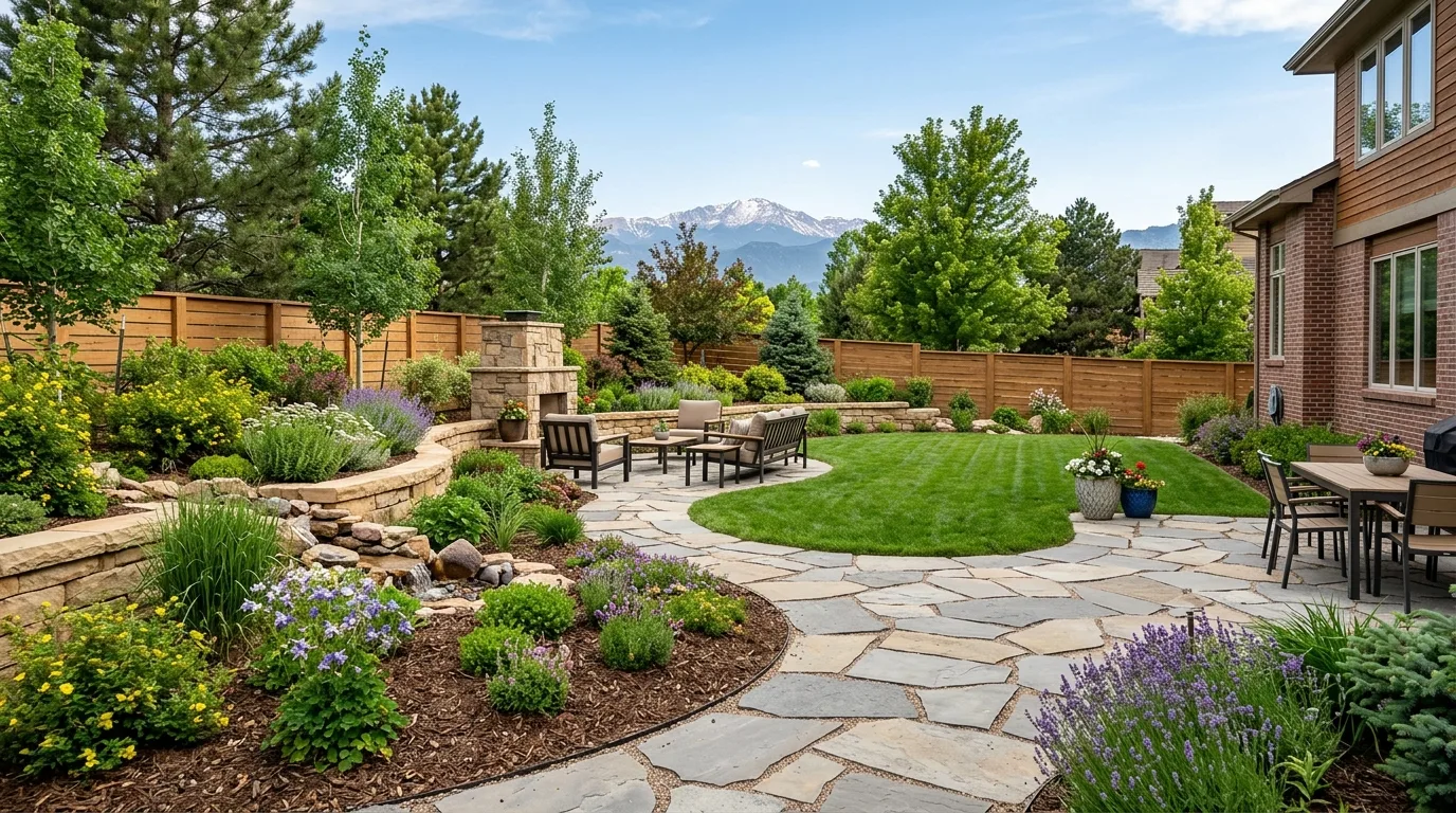 landscaper work — project example in Denver, CO