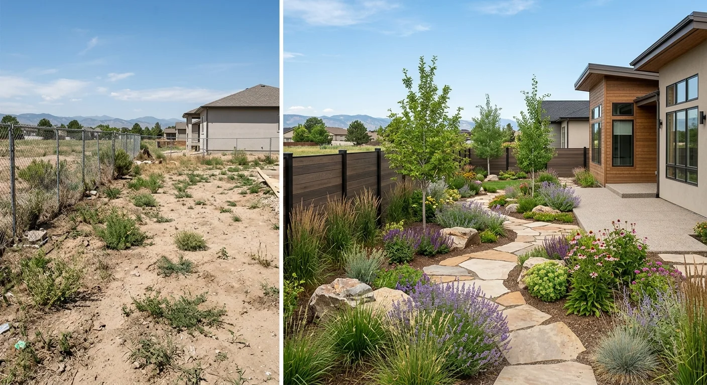 landscaper work — project example in Denver, CO