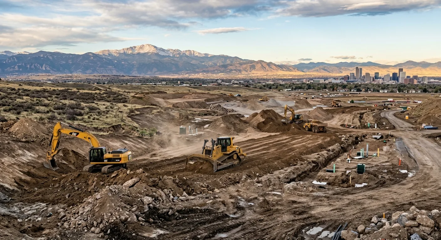 Heavy Site Prep Work Across the Colorado Front Range