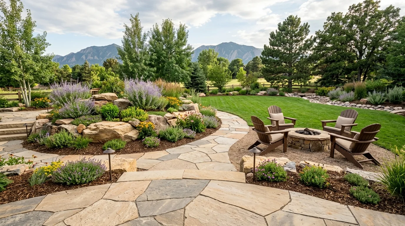 landscaper work — project example in Denver, CO