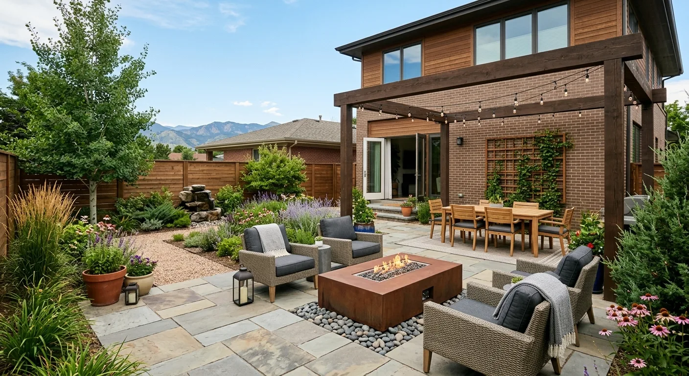 landscaper work — project example in Denver, CO
