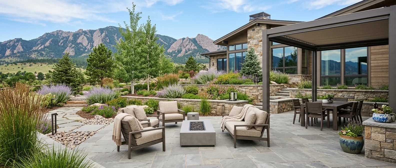 landscaper work — project example in Denver, CO