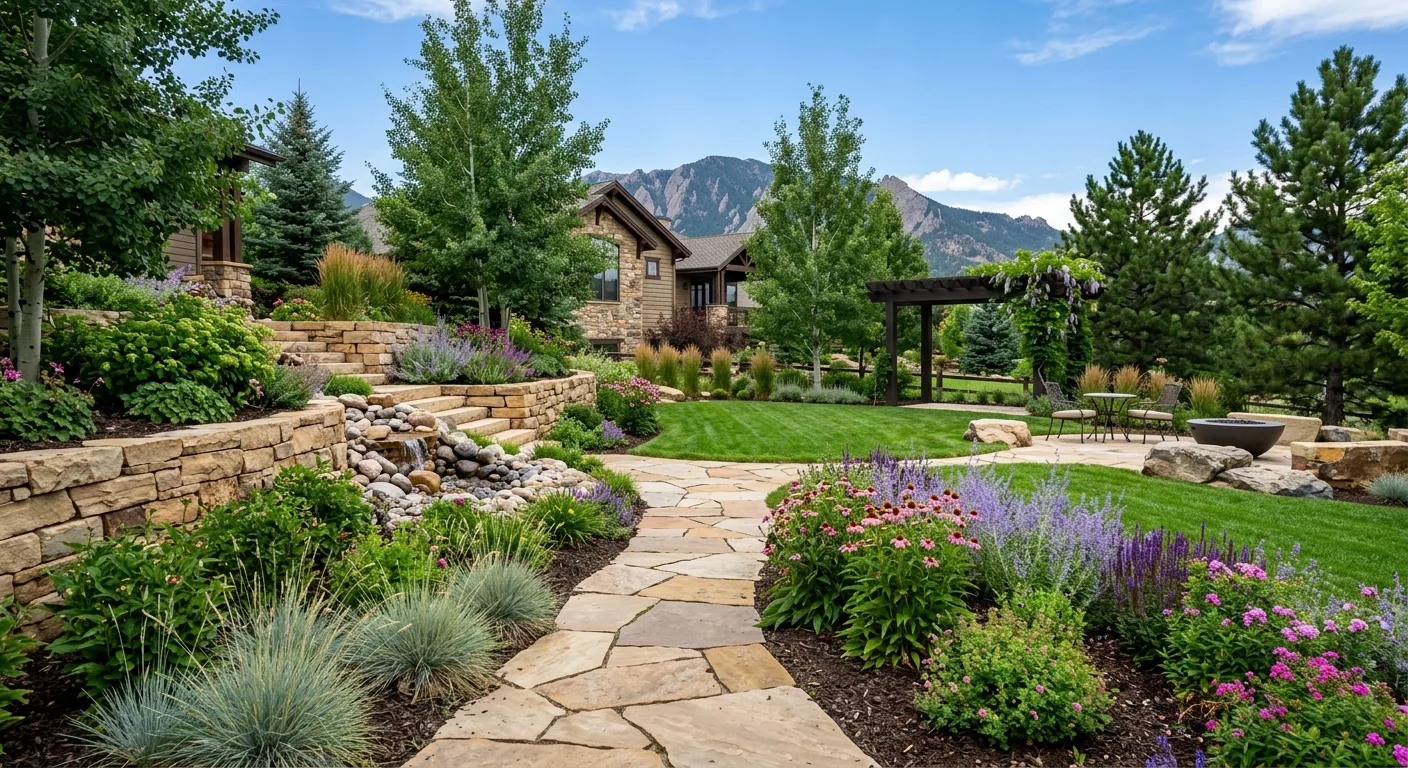 landscaper work — project example in Denver, CO