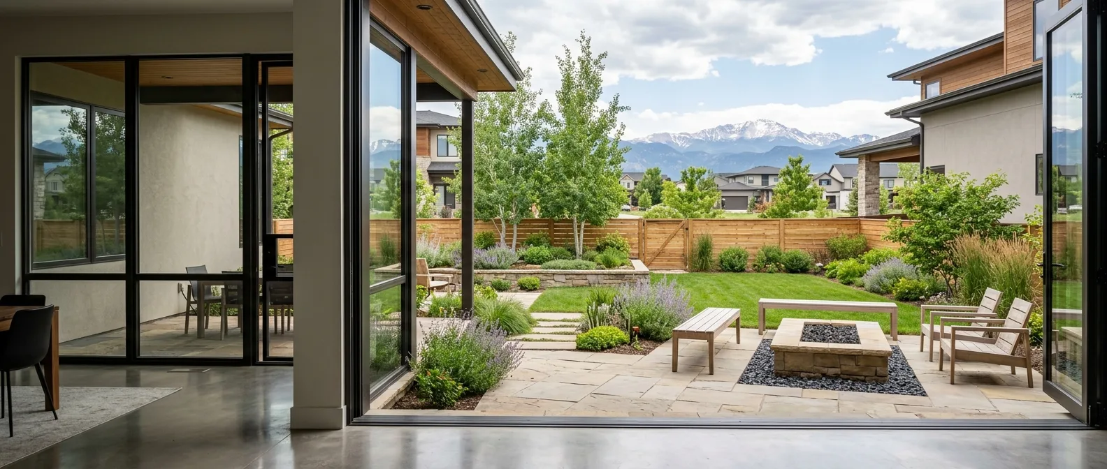 landscaper work — project example in Denver, CO