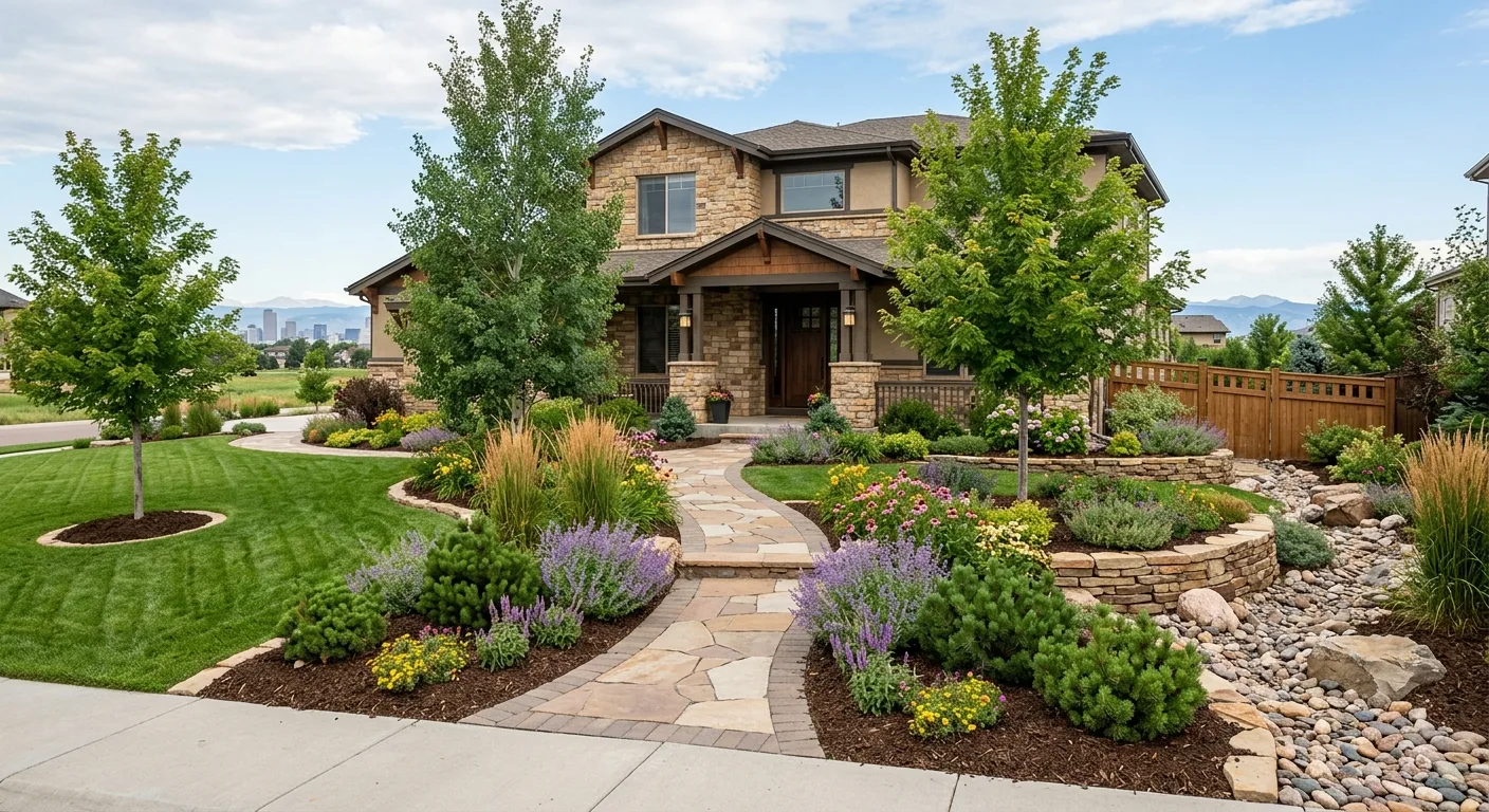 landscaper work — project example in Denver, CO