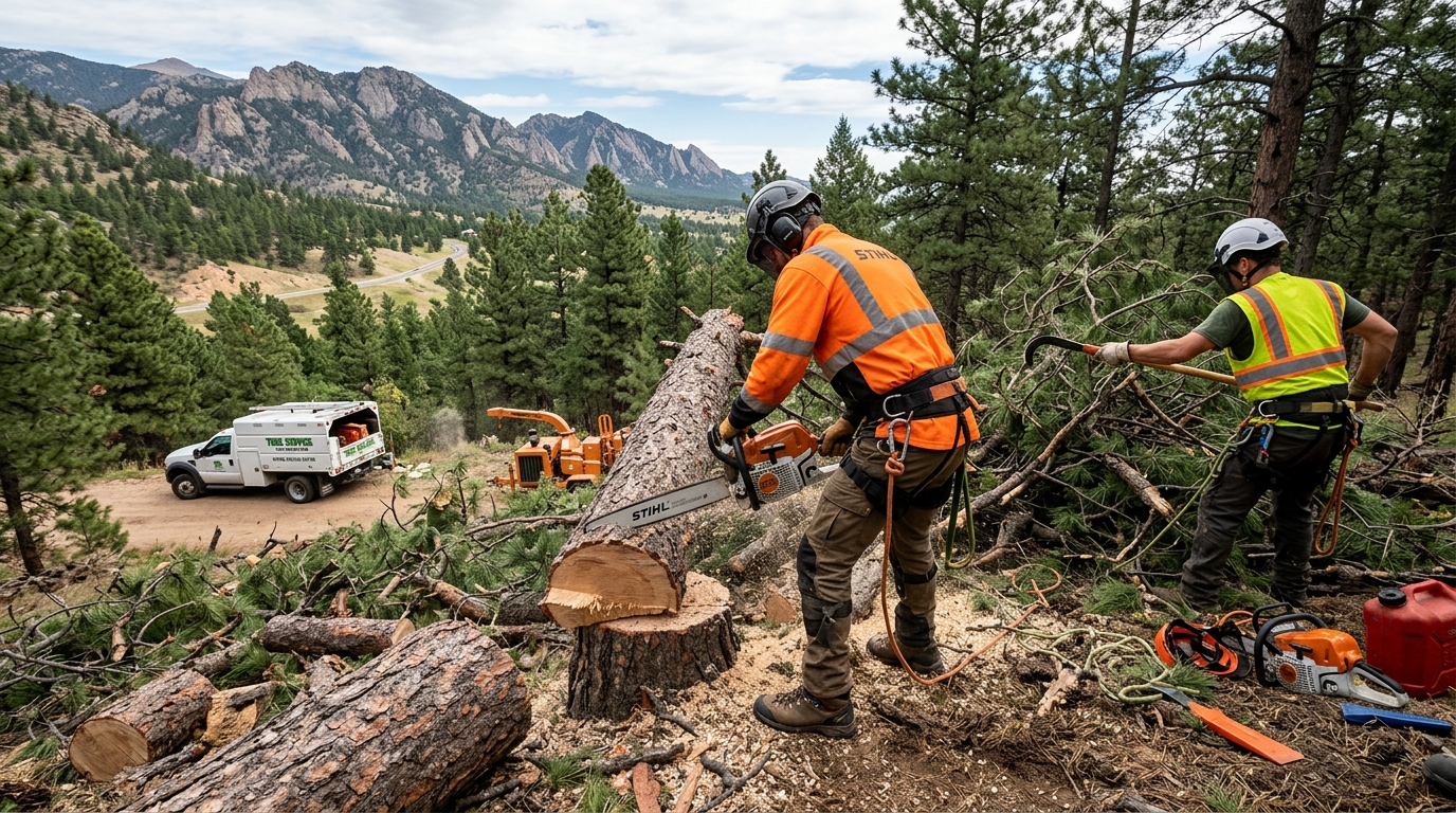 Tree Removal and Vegetation Management for Defensible Space