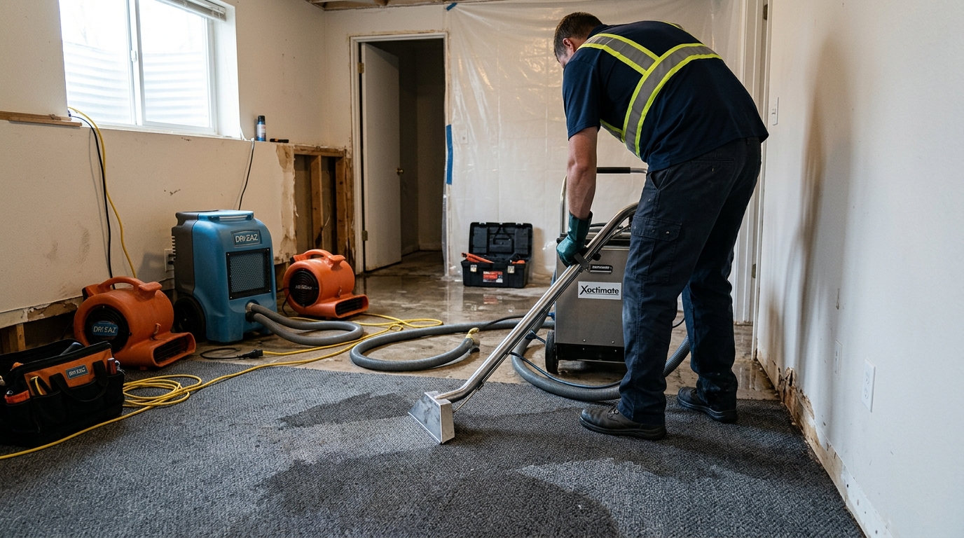 Water Damage Restoration in Colorado, Scoped and Documented