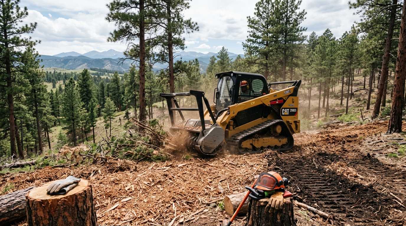 Wildfire Fuels Reduction and Forestry Mulching in Colorado