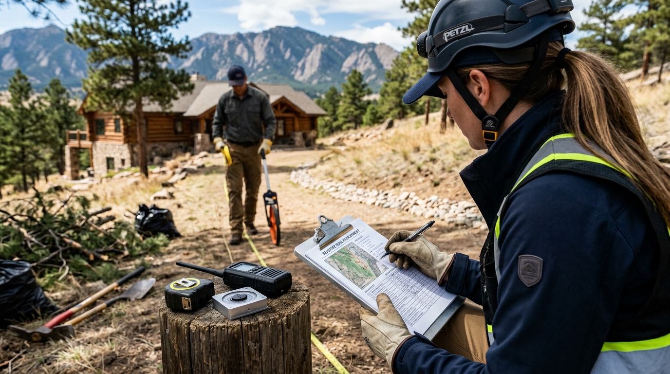 Wildfire Risk Assessment and Defensible Space Inspection for Colorado Homes