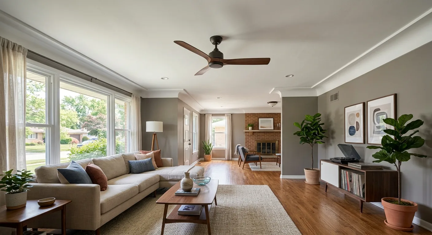 fan installation work, professional service in Schaumburg, IL