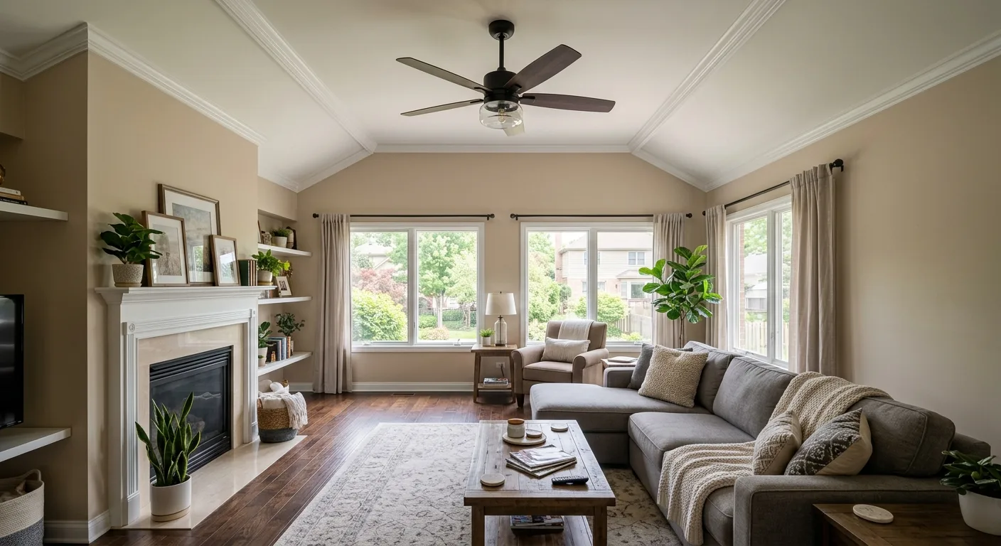 ceiling fan replacement work, professional service in Schaumburg, IL
