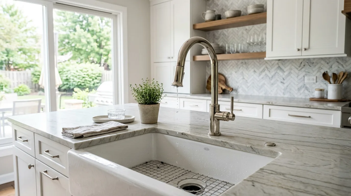 dripping kitchen faucets work, professional service in Schaumburg, IL