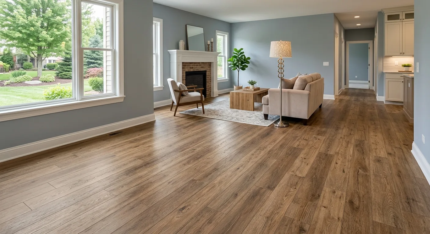 luxury vinyl plank lvp work, professional service in Schaumburg, IL